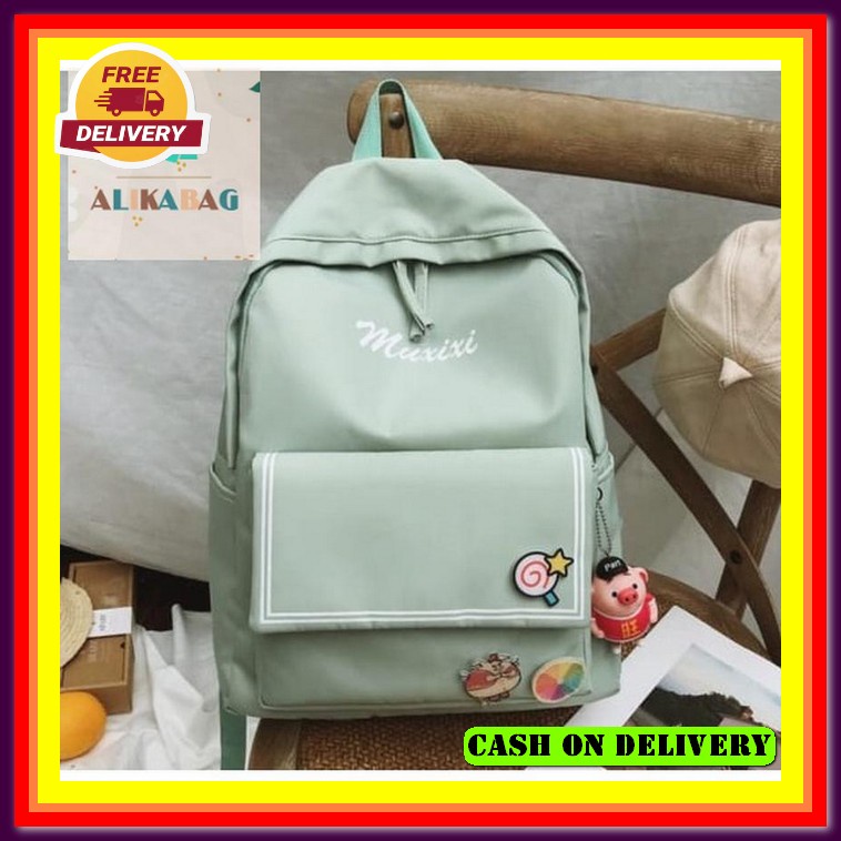TAs Ransel Anak Kecil Sekolah Paud Tk Sd Smp Alika Bag - Tas Ransel Wanita Travel Backpack Korean St