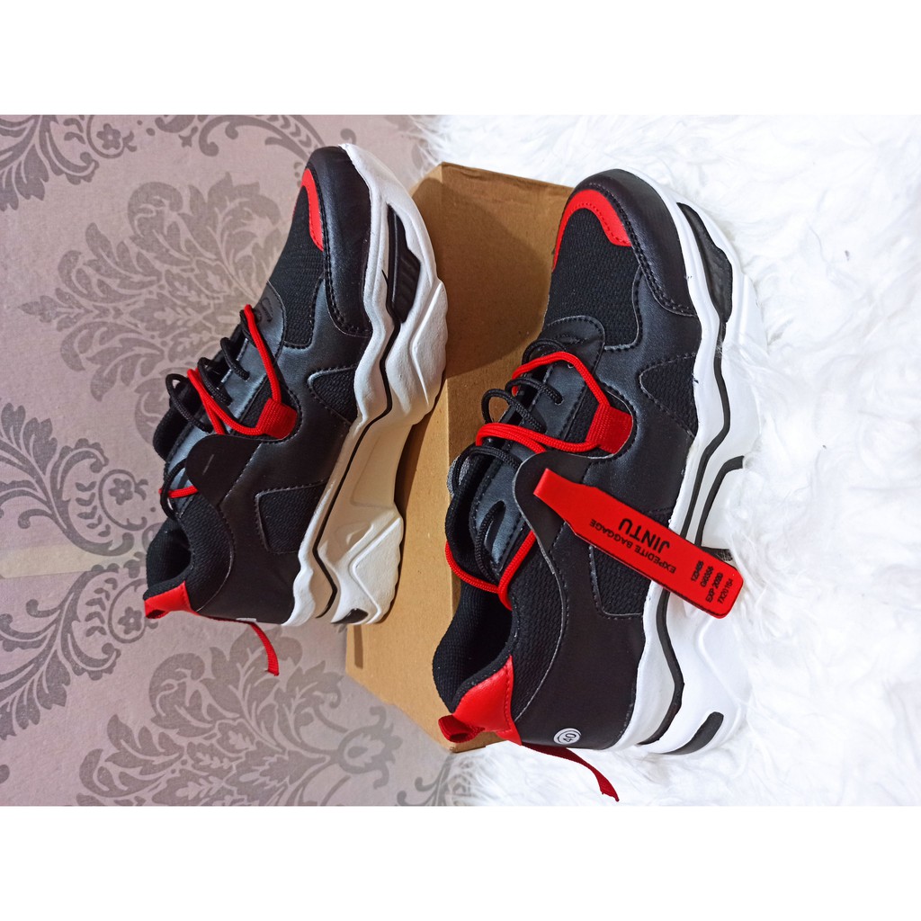 (EVELONE SHOES) SEPATU SNEAKERS WANITA KOREAN VERSION 100% REAL PICT.