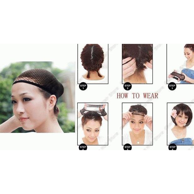 ( WANITA/PRIA KECANTIKAN ) HAIRNET (UNTUK WIG) (OPTIONAL) MURAH DI SHOPEE NO.1