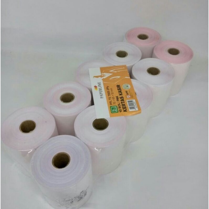 

Kertas Tellstruk 75x65 2 Ply Paperline