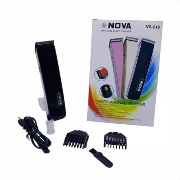 CUKUR NOVA TRIMMER NS-216 / ALAT CUKUR RAMBUT/KUMIS/JENGGOT NS-216