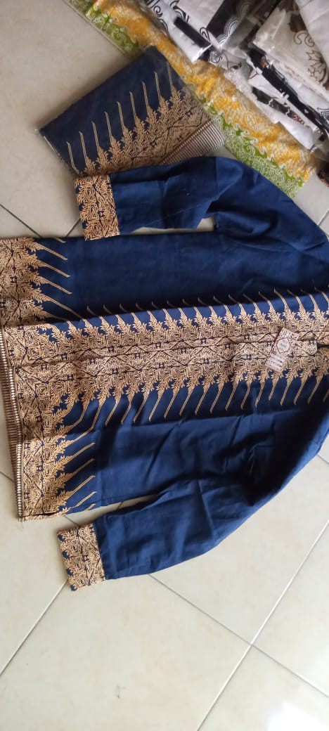Setelan Clana Sarung Dan Koko Batik Solo Lengan Panjang ,pendek Semar Putih