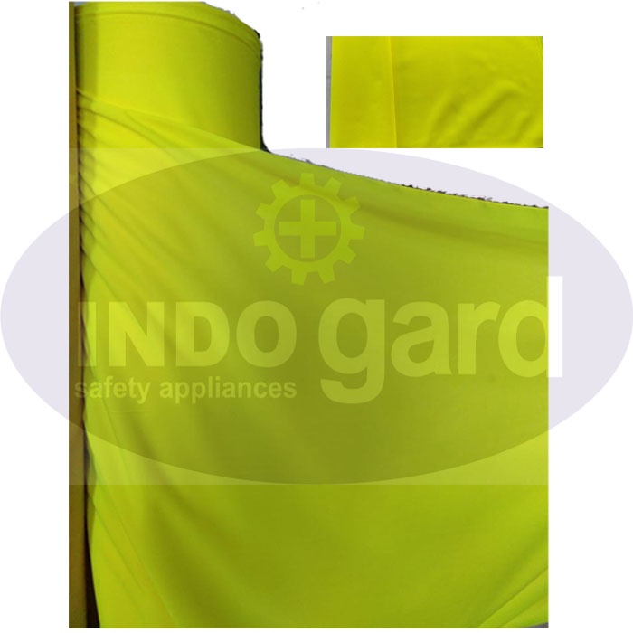Bahan Kain Polyester Rompi Proyek Tekstil Jahit Safety Vest Per Meteran