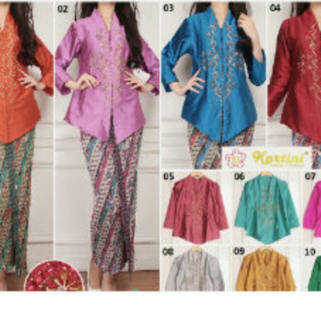 Kebaya encim taveta payet