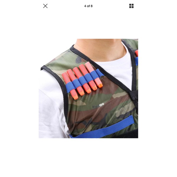 nerf vest jaket loreng camouflage  PROMO