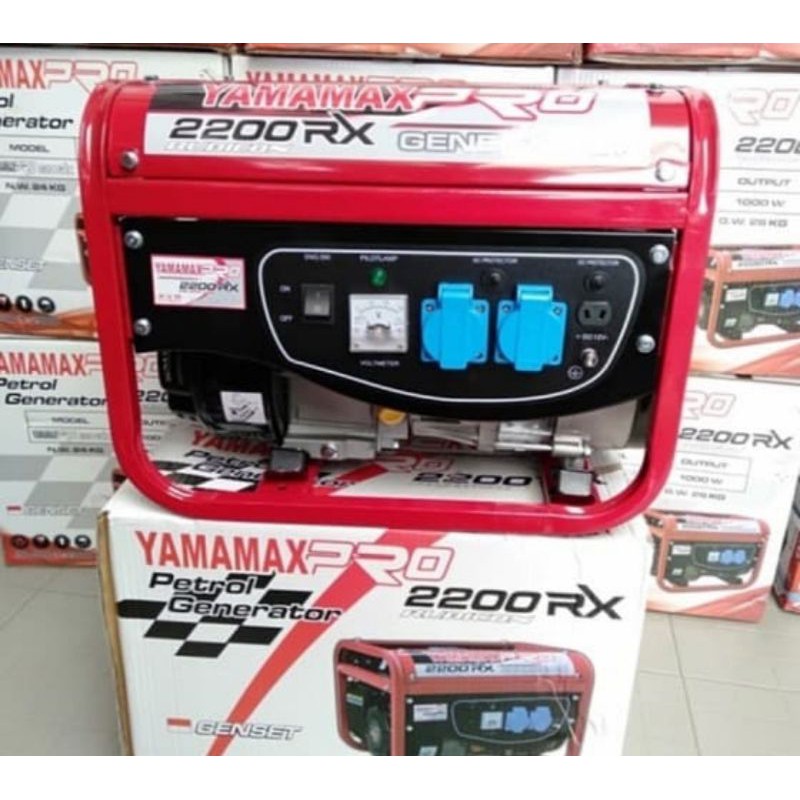 Genset 1000watt yamamax pro 2200RX Rubicon 4tak Generator