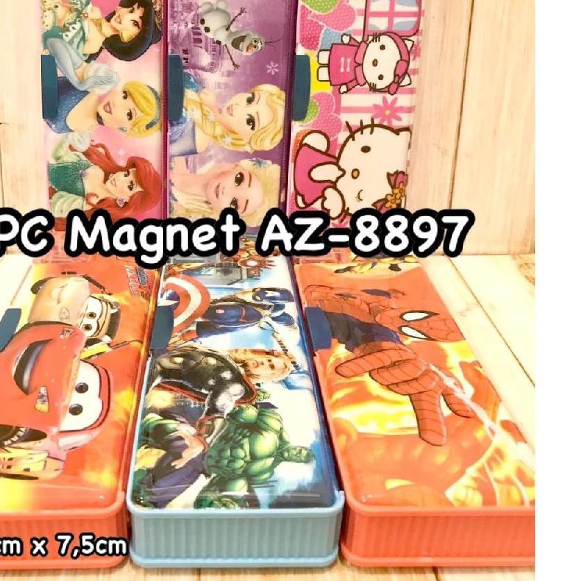 

PALING HOT!! KODE-770 Pencil Case/Tempat Pensil Magnet AZ-8897
