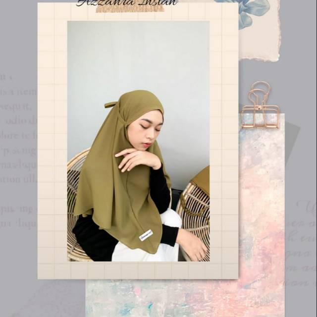 Hijab instan bergo azzahra