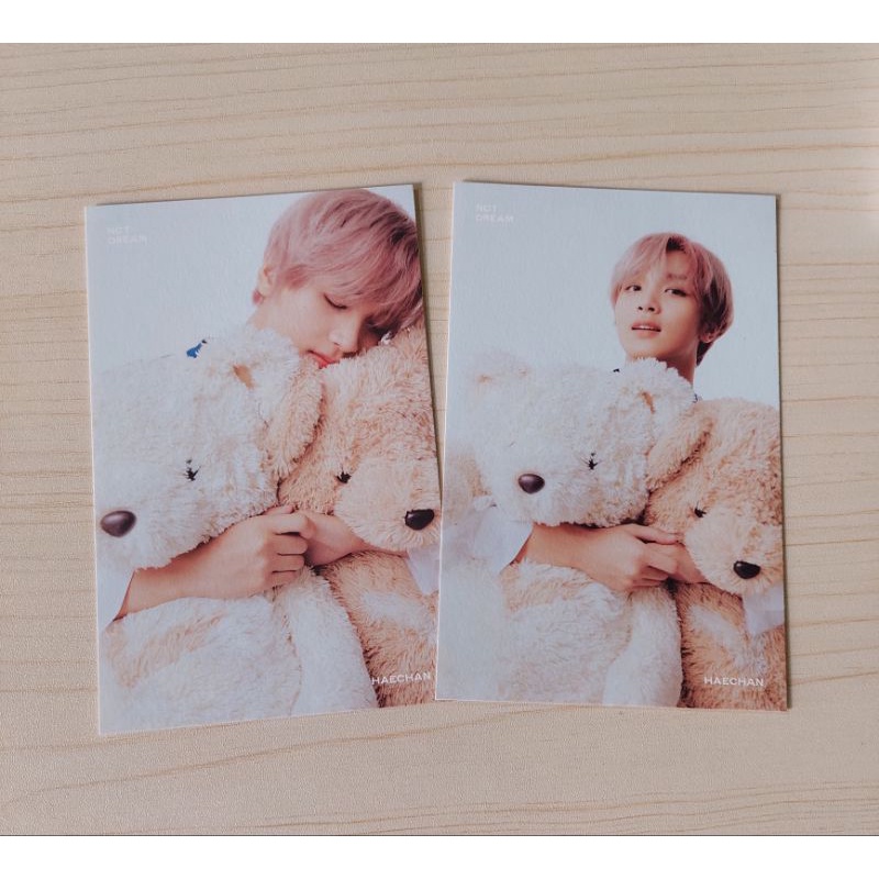 postcard haechan jaemin hot summer dream cinema season greeting