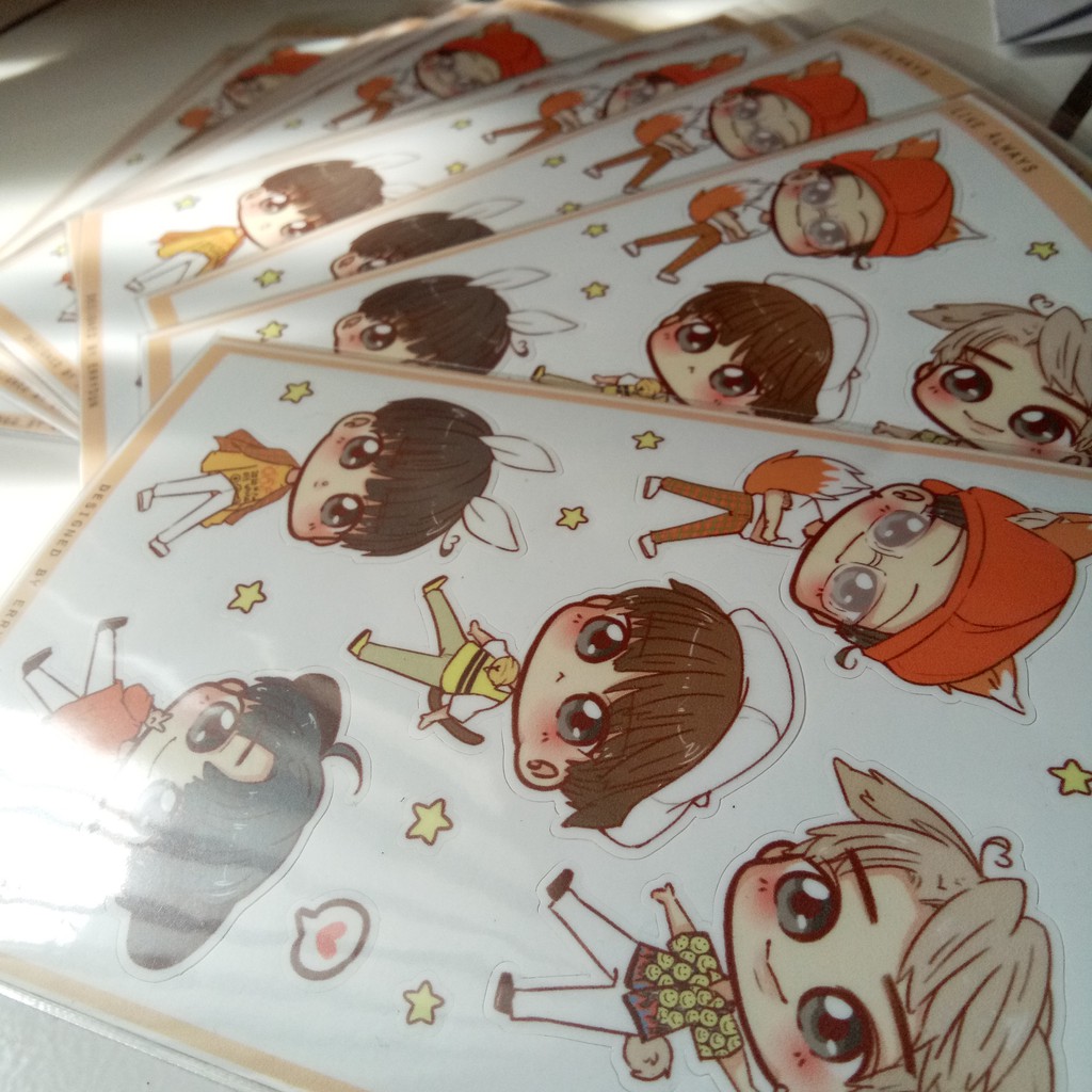 

sticker kiss-cut x1 'like always'