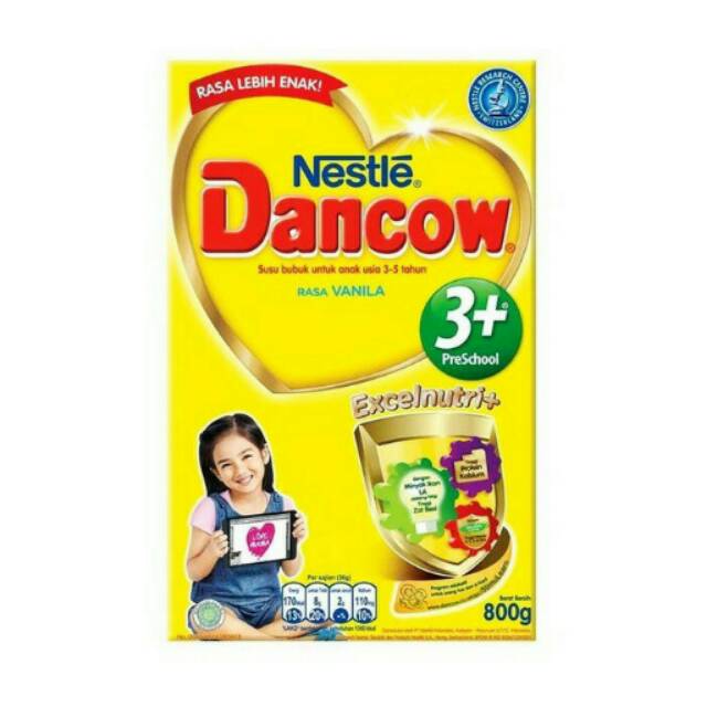 Dancow 3+ Vanila 800 gr | Shopee Indonesia