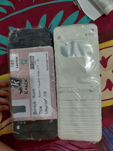 Standing Pouch Window Transmetz 9x15cm 150 Ml, Putih, Termurah!