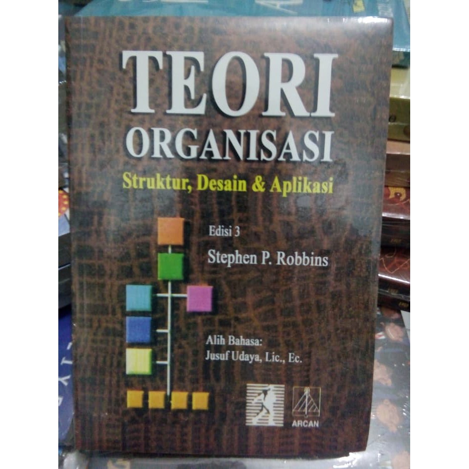 BUKU  TEORI ORGANISASI - STEPHEN ROBBIN