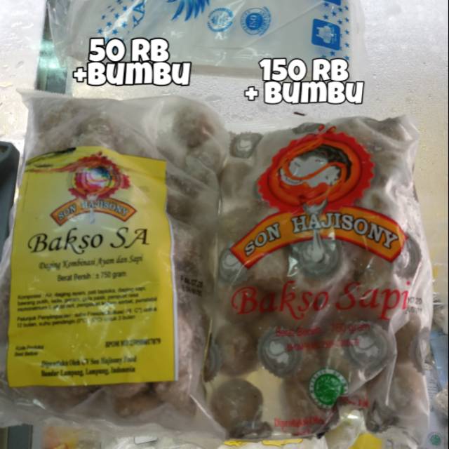 

Oleh oleh khas lampung [Bakso soni ]
