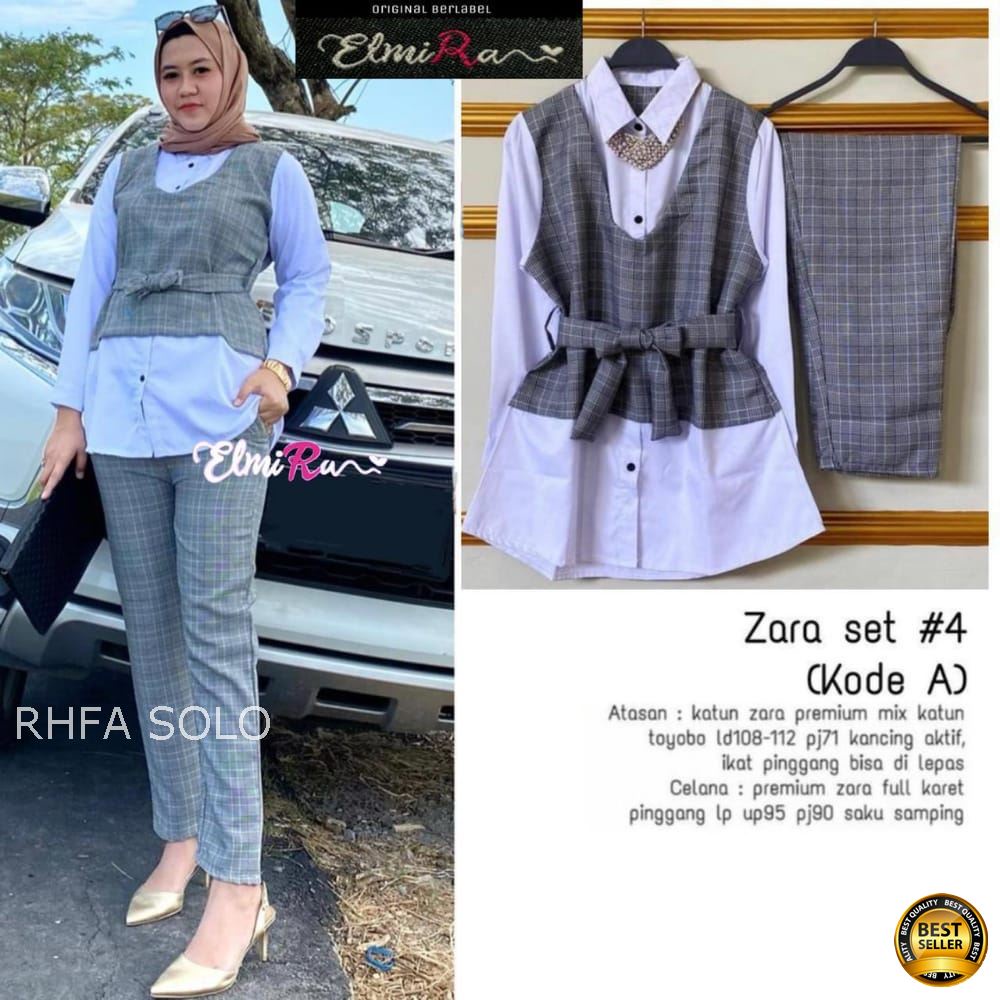 SETELAN KATUN MIX TOYOBO PREMIUM ORI ELMIRA ZARRA SET