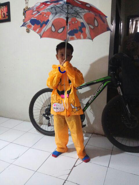 Payung Anak Karakter Murah / Payung Anak Perempuan / Payung Anak Laki Laki / Jktumbrella - Up Mix