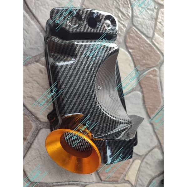 Tutup Filter Velocity Carbon Celup beAt Karbu Beat Lama