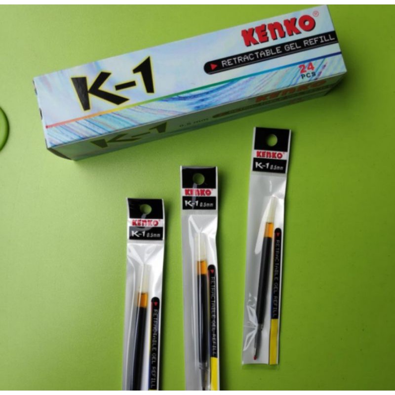 

REFIL ISI ULANG PULPEN KENKO K-1 / REFIL PULPEN KENKO K -1(1 BOX ISI 24 PCS )