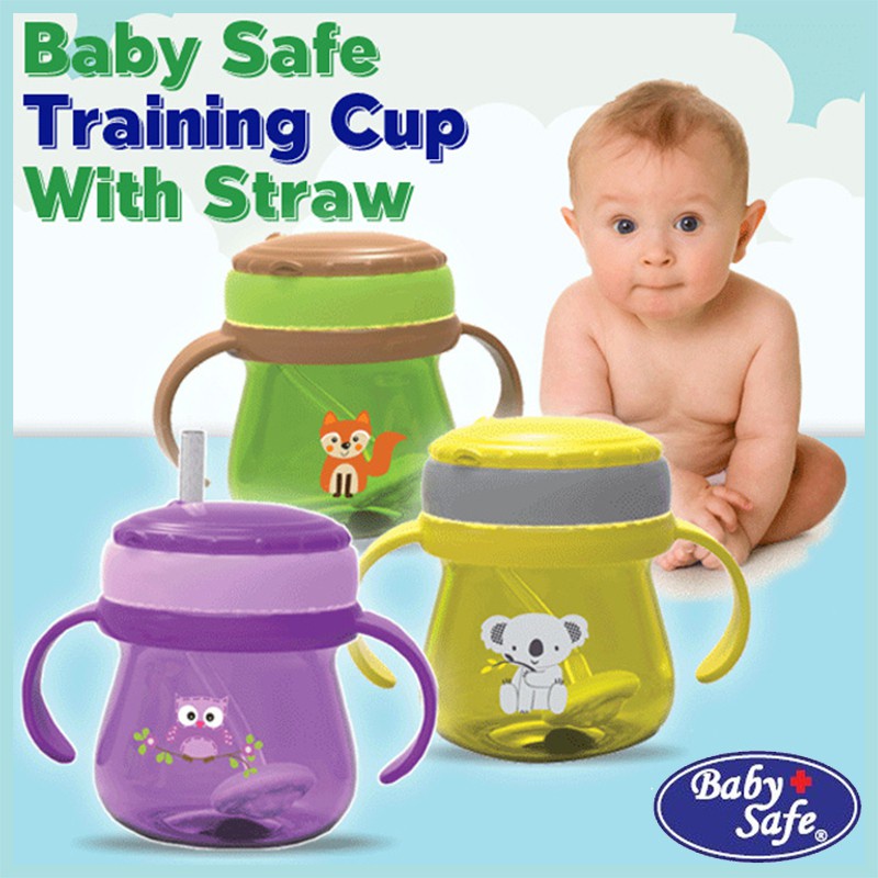 Baby Safe Training Cup with Straw JP019, FS405, SK019