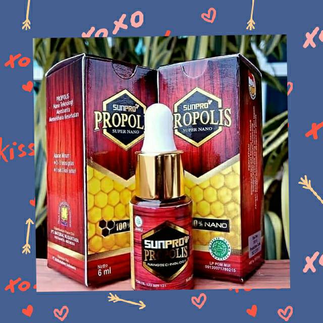 Sunpro propolis natural nusantara.. Obat ambeyen/amandel/ cantengan