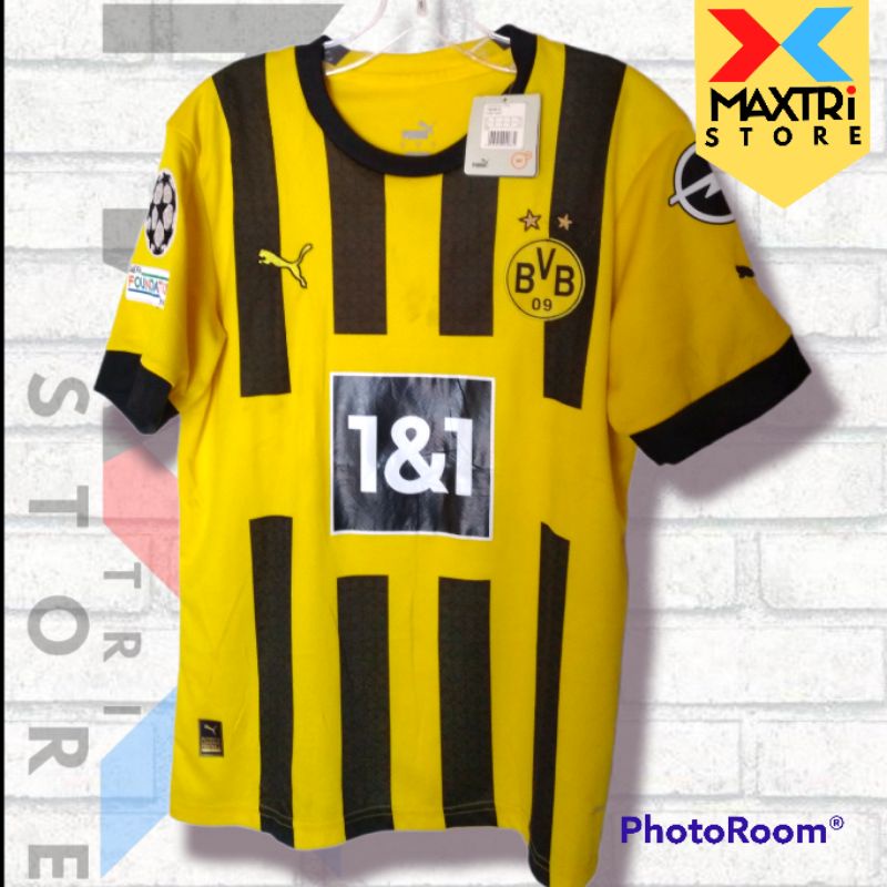 JERSEY BOLA BORUSSIA DORTMUND FC HOME JERSEY BARU BAJU BOLA KAOS BOLA