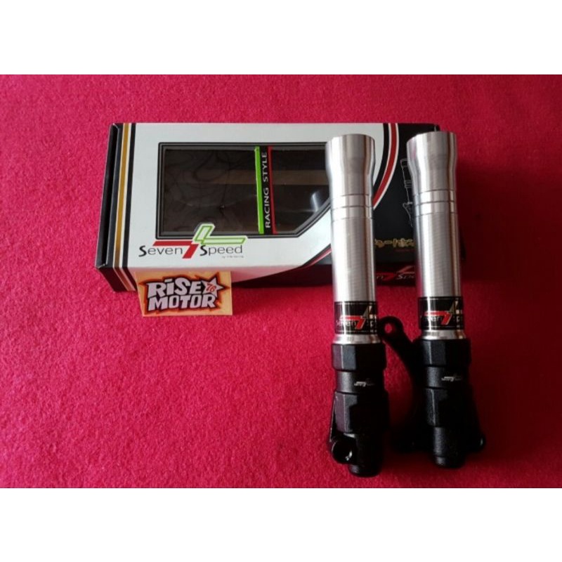 Tabung Shock 7 Speed Mio Silver