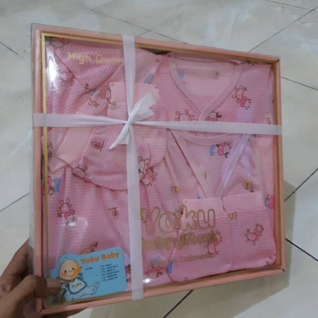 Hadiah Kado Set Pakaian Bayi Paket Baju Baby Gift Baru Lahir New Born