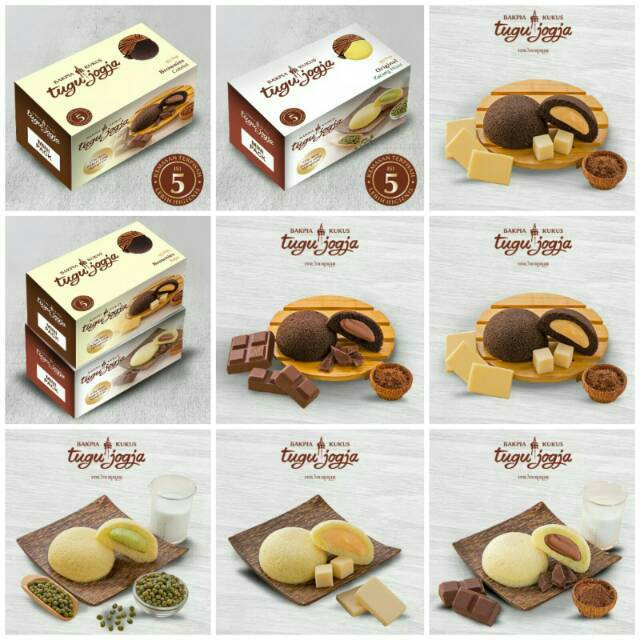  Bakpia  kukus tugu  jogja  isi 5pcs Shopee Indonesia