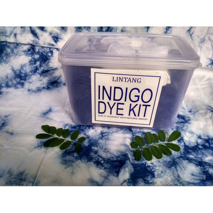 Indigo Pasta Daun Indigofera Pewarna Alam