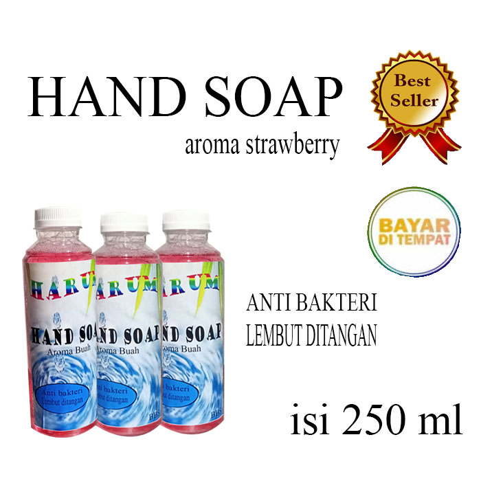 HAND SOAP ISI 250 ML AROMA STRAWBERRY