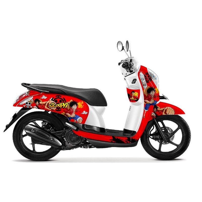 Decal Sticker Scoopy Fi 2013 - 2016 Fullbody Custom One Piece
