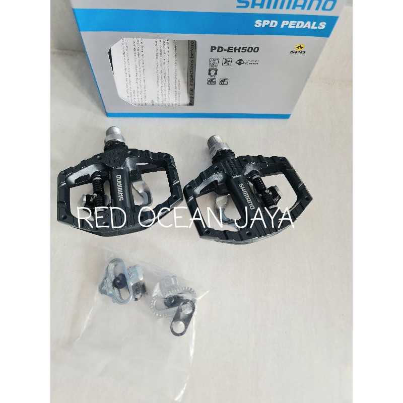 shimano pedal cleat road bike PD EH-500 dengan cleat Sh56 EH500