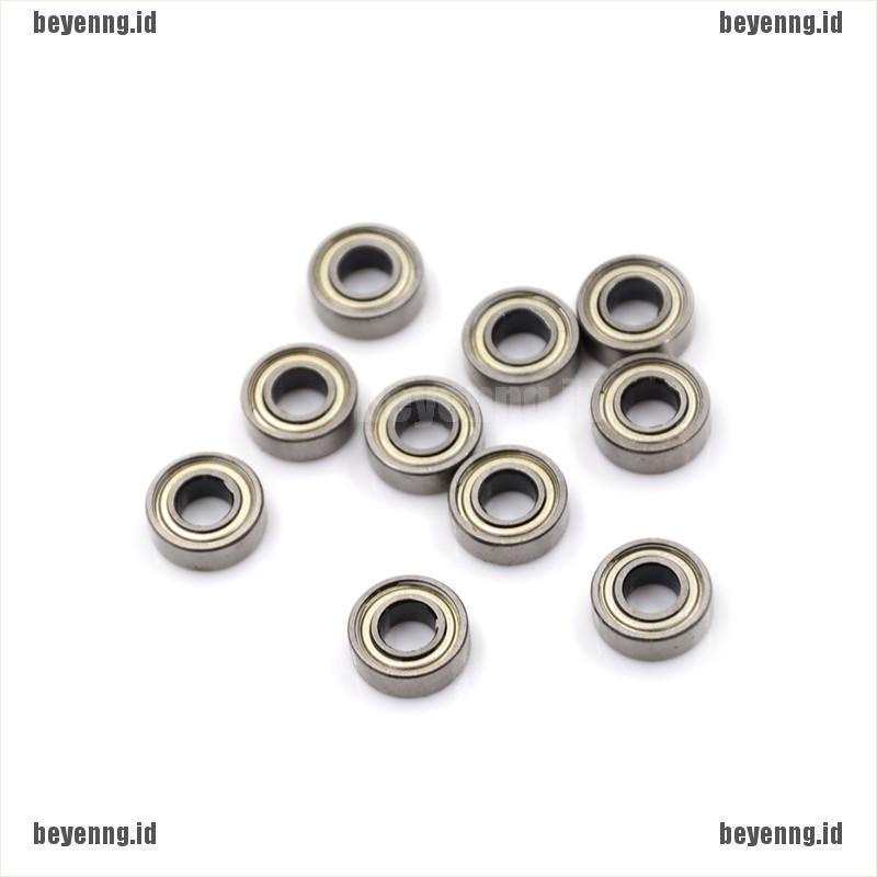 Bey 10pcs 693zz Miniatur Bola Bearing Ukuran 3x8 X 4mm