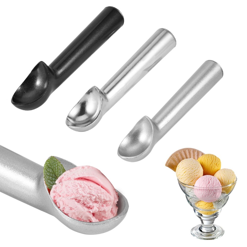 Sendok Cetak Bulat Buat Takar Es Krim Gula Kopi Anti Freeze Ice Cream Scoop Spoon Tebal High Quality