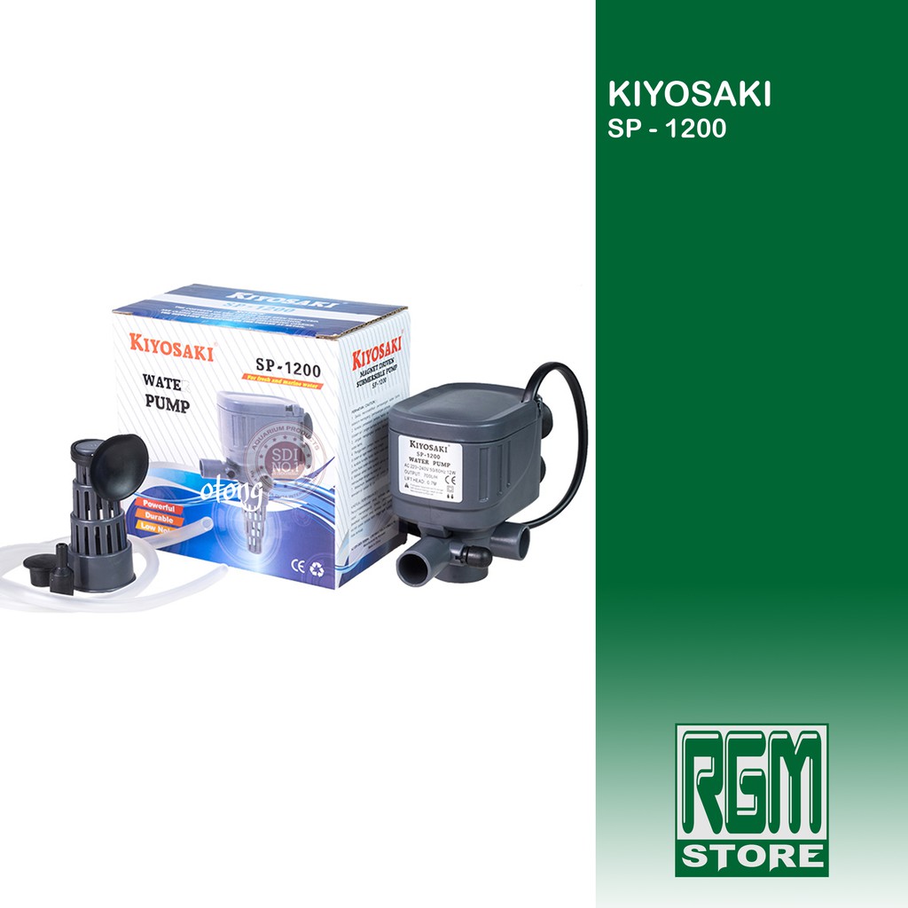 Kiyosaki SP 1200 sp-1200 mesin pompa celup water pump aquarium aquascape murah