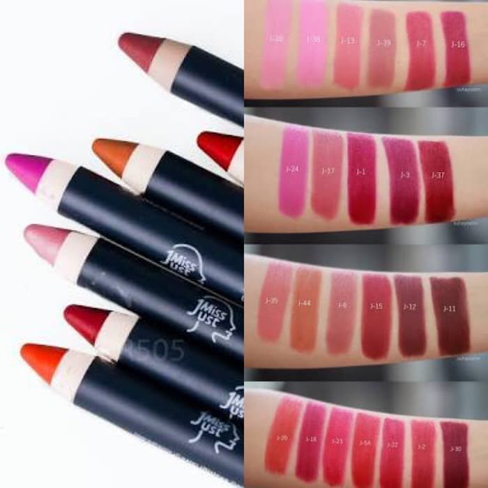 JUST MISS LIP COLOR LIPSTICK / JUST MIST PENSIL SERUT BPOM