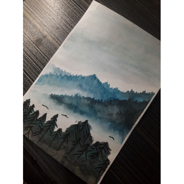 Lukisan Pemandangan Alam