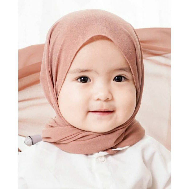 PASHMINA ANAK BAYI 1-3 Tahun | PASHMINA KARET ANAK BAYI DIAMOND