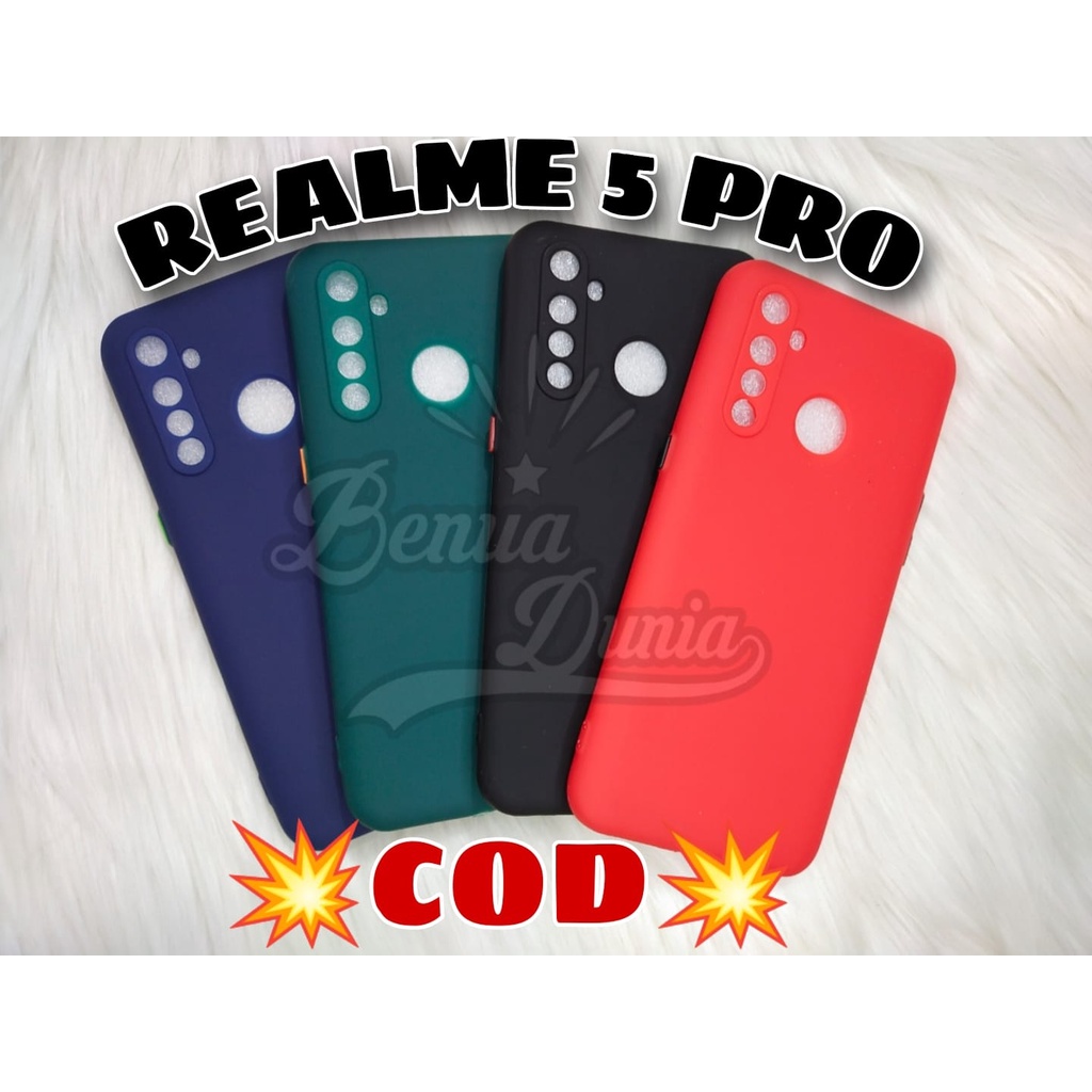 CASE MACARON REALME 5 PRO -REALME 8I // SOFTCASE MACARON PROTECTION PELINDUNG KAMERA - BD