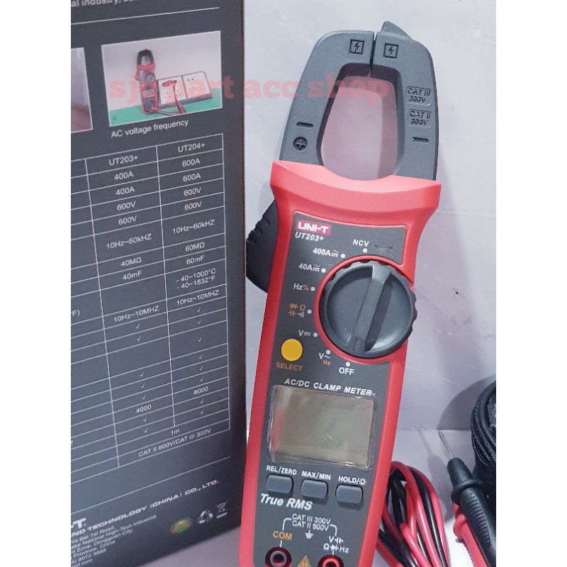 UNI T 203+ DIGITAL CLAMP METER