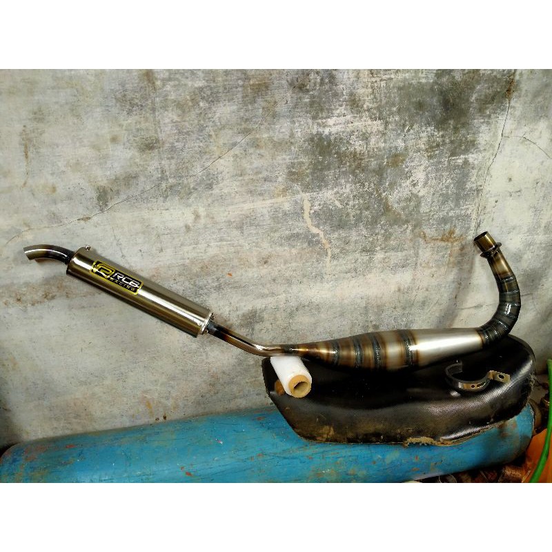 KNALPOT KOLONG SATRIA 2TAK SATRIA HIU SATRIA LUMBA RCB