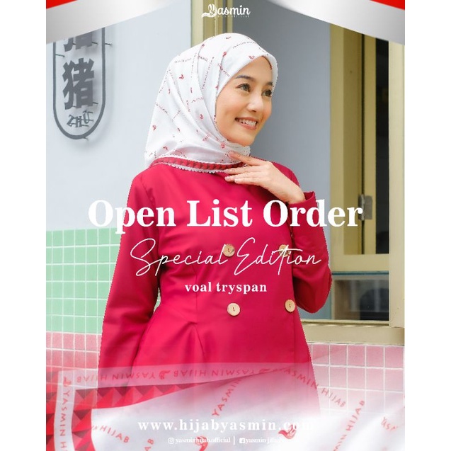 Jilbab Segi Empat YS 142 by Yasmin spesial edition