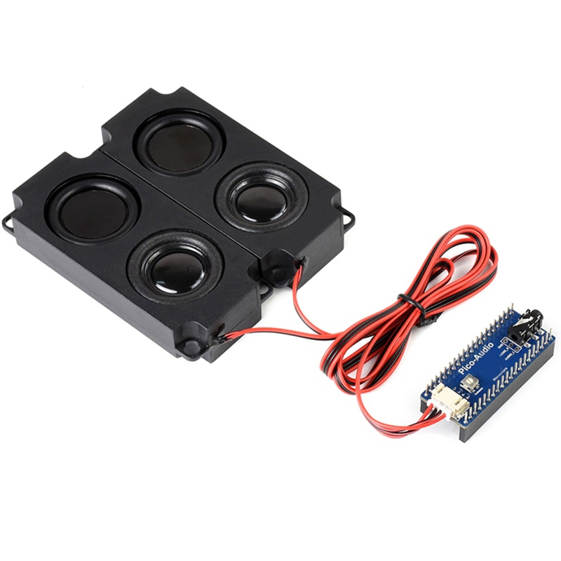 Btsg Modul Ekspanding Pico-audio Dengan Header Raspberry Pi Pico Standar Mendukung Raspberry Pi Pico Series Dengan Speaker