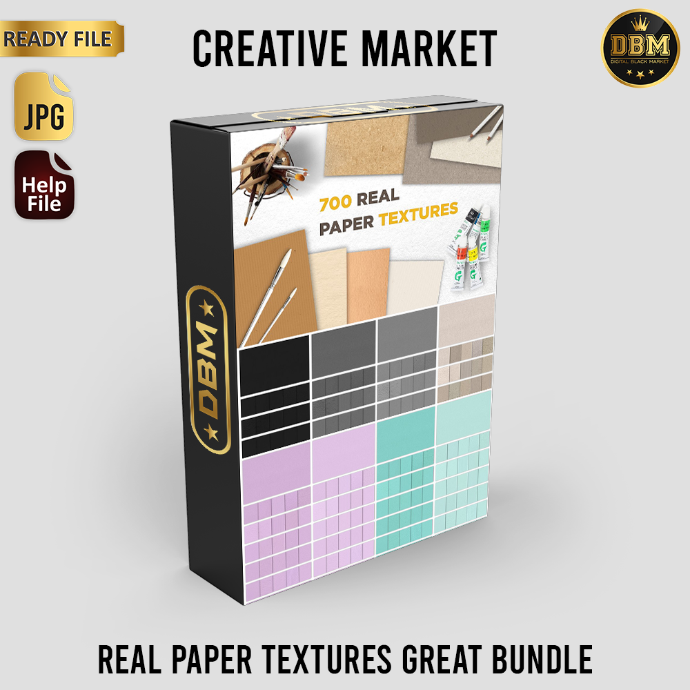 Real Paper Textures Great Bundle - JPEG Ultra HD