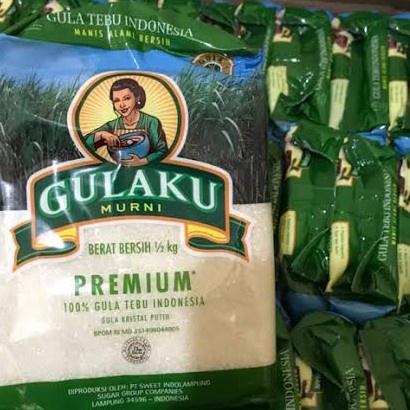 

Gulaku Gula Premium 500gr 1 karton isi 40pack