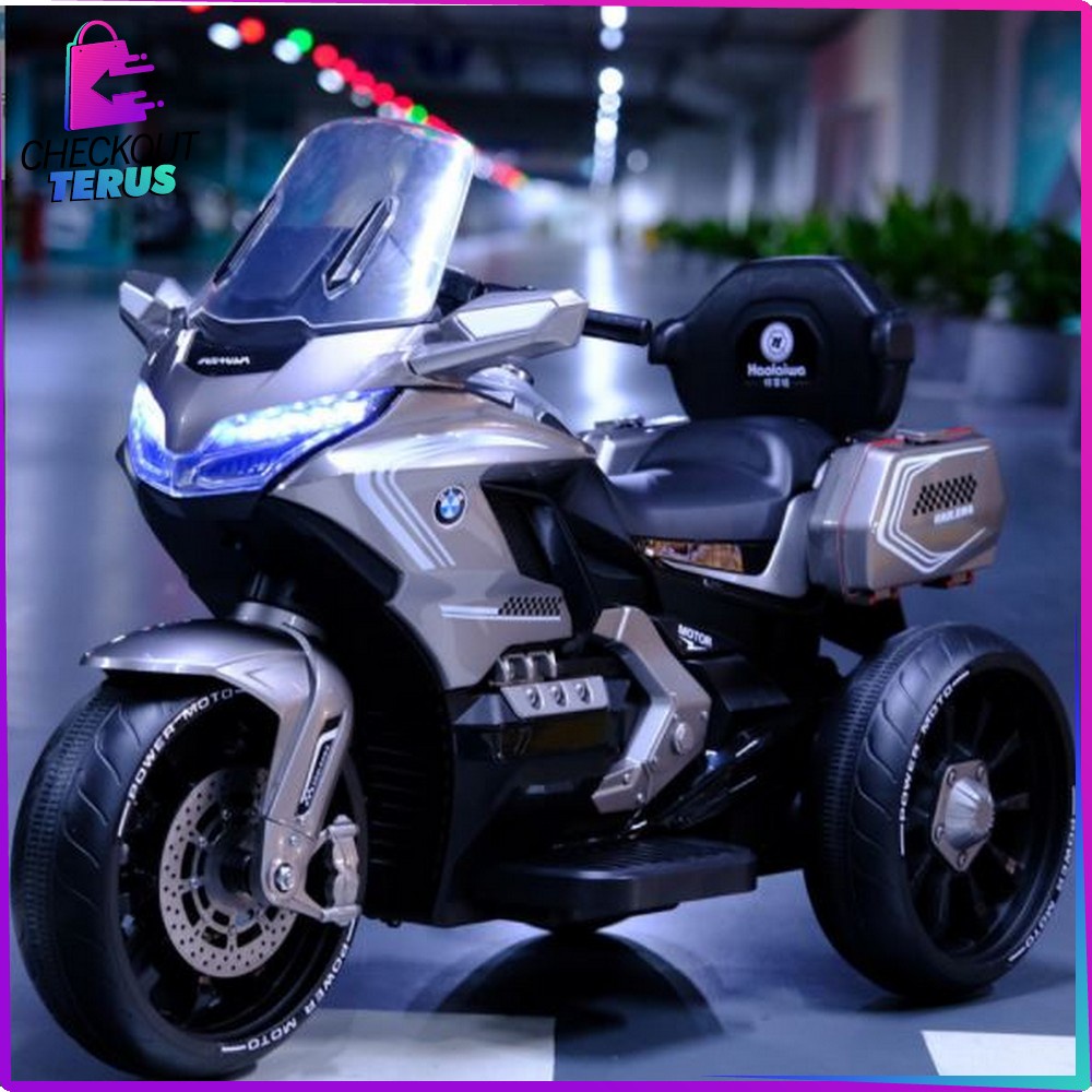 CT M238 M239 Motor Aki Anak Motor NMAX Ride On Ada Musik dan Lampu Anak HAOLAWA Mainan Motor Aki Simulasi Sepeda Motor