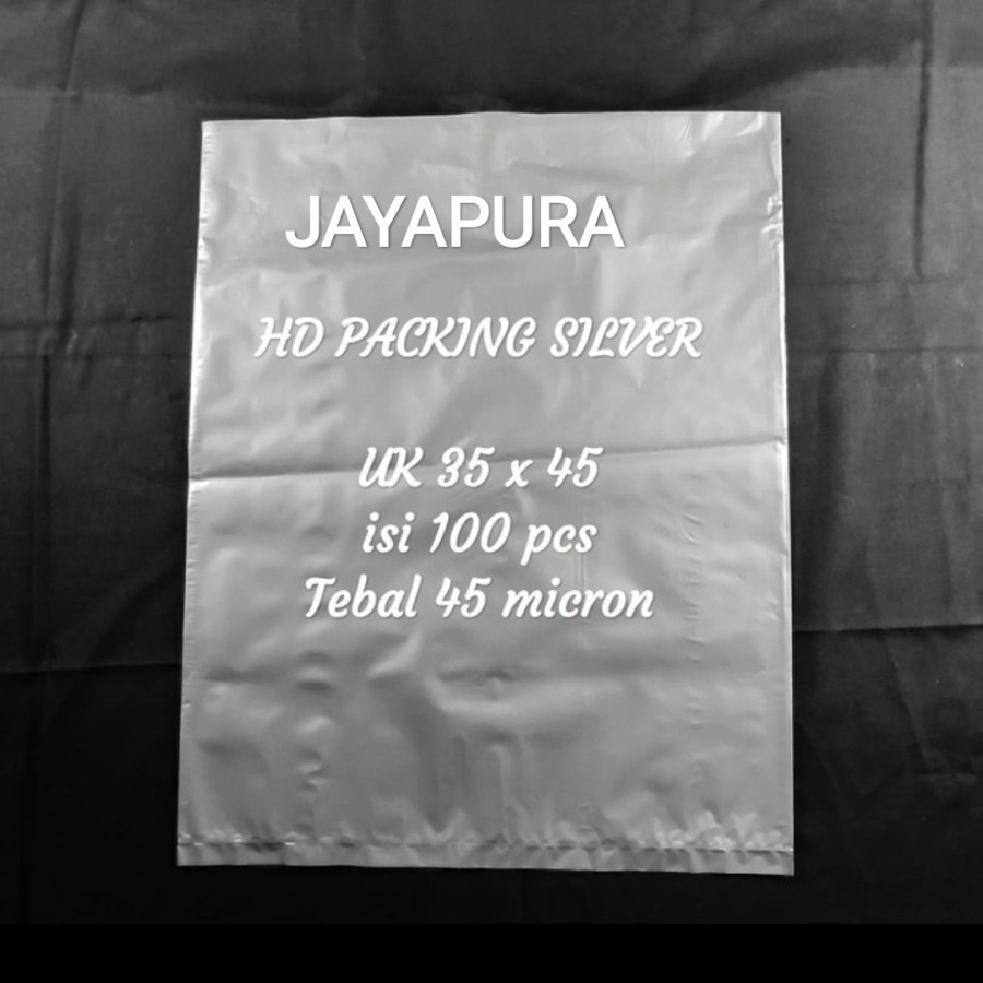 

plastik packing silver 35x45-plastik bungkus paket-plastik olshop-online shop-hd packing