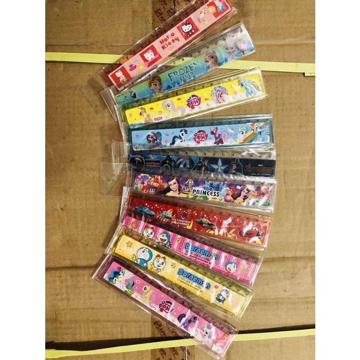 

Aneka penggaris motif disney 15 cm