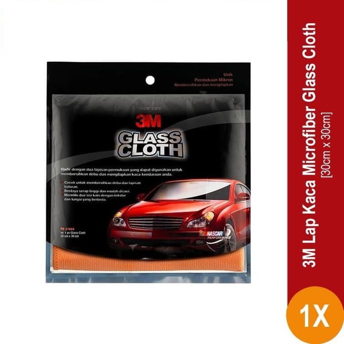 3M 37804 Glass Cloth Lap Kaca Mobil size  30 cm X 30 cm