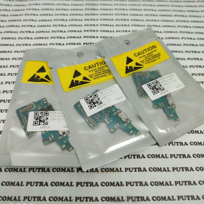 Papan Board Pcb Konektor Conektor Cas Charger Samsung A70 A705 A705F